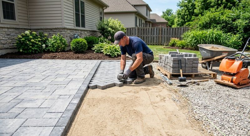 Porch Pavers Installation in Boston, MA
